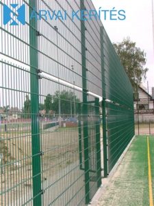 Táblás kerítésrendszer, kerítéselemekkel - Horganyzott + Bevonatos