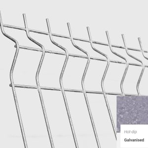 3D Merkur tüzihorganyzott kerítéspanel kerítéselem